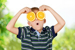 Сlipart Child Food Fruit Orange Healthy Eating   BillionPhotos
