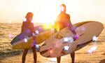 Сlipart Surfing California Beach Sunset San Diego - California   BillionPhotos