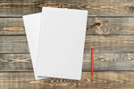 Сlipart book cover blank white booklet   BillionPhotos