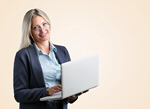 Сlipart business person woman girl computer   BillionPhotos