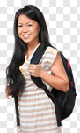 Сlipart College Student Student University Asian Ethnicity Women photo cut out BillionPhotos