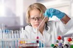 Сlipart experiment school girl kids chemistry   BillionPhotos