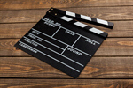 Сlipart film clapperboard clapper clapboard chalkboard photo  BillionPhotos