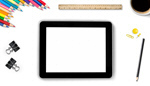 Сlipart Digital Tablet Blank Black E-reader Computer Icon   BillionPhotos