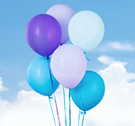 Сlipart bunch white blue decoration fly   BillionPhotos