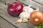 Сlipart garlic and onion on board agriculture board cooking diet   BillionPhotos