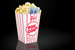 Сlipart popcorn film flying corn pop   BillionPhotos