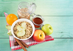 Сlipart Oatmeal Breakfast Healthy Eating Cholesterol Apple   BillionPhotos