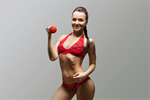 Сlipart bodybuilder woman abs active athlete   BillionPhotos