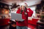 Сlipart christmas home laptop work computer   BillionPhotos