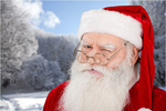 Сlipart Santa Claus Christmas Winking Real People Candid   BillionPhotos