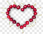 Сlipart Cherry Heart Shape Valentine's Day Fruit Food photo cut out BillionPhotos
