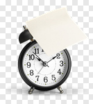 Сlipart clock late note hour pressure photo cut out BillionPhotos