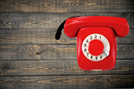 Сlipart Telephone Red Retro Revival 1940-1980 Retro-Styled Imagery IT Support   BillionPhotos