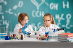Сlipart experiment school girl student kids   BillionPhotos