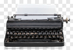Сlipart Typewriter Old Old-fashioned fashioned Isolated photo cut out BillionPhotos