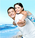 Сlipart Love Heterosexual Couple Summer Cheerful Happiness   BillionPhotos