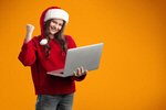 Сlipart christmas home laptop work computer   BillionPhotos