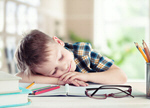 Сlipart kid bored sleep school book   BillionPhotos