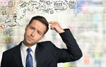 Сlipart Confusion Men Business Thinking Uncertainty   BillionPhotos