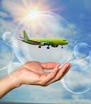 Сlipart airline airplane background beautiful blank   BillionPhotos