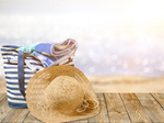 Сlipart Beach Bag Beach Bag Sun Hat Summer   BillionPhotos