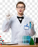 Сlipart professor photography chemistry test stick photo cut out BillionPhotos