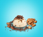 Сlipart cream ice pistachio almond background   BillionPhotos