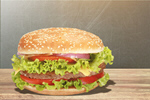 Сlipart burger background white cheeseburger fast   BillionPhotos