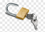 Сlipart Lock Key Unlocking Padlock Opening photo cut out BillionPhotos