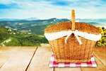 Сlipart picnic basket outdoor meal table   BillionPhotos