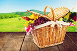 Сlipart picnic basket outdoor meal table   BillionPhotos