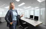 Сlipart office tablet portrait businesswoman programmer   BillionPhotos