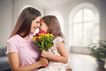 Сlipart mother daughter flower gift mom   BillionPhotos