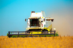 Сlipart Agriculture Harvesting Combine Harvester Tractor Landscape photo  BillionPhotos