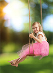 Сlipart Child Playground Little Girls Swing 2-3 Years   BillionPhotos