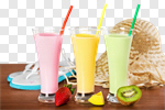 Сlipart mango yogurt straw strawberry flip-flops photo cut out BillionPhotos