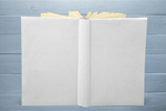 Сlipart book cover blank white open   BillionPhotos