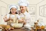Сlipart cooking mother mom kid bake   BillionPhotos