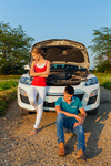 Сlipart Vehicle Breakdown Car Overheated Couple Sadness photo  BillionPhotos