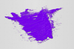 Сlipart paint purple cream swipe brush   BillionPhotos