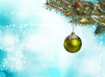 Сlipart Christmas Branch Decoration Green Christmas Ornament White   BillionPhotos