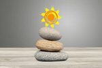Сlipart happy zen stone mental balance   BillionPhotos