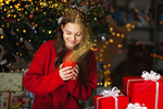 Сlipart christmas woman coffee relax enjoy   BillionPhotos