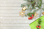 Сlipart christmas background flat gift green   BillionPhotos
