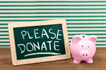 Сlipart Donation Board Charity and Relief Work Piggy Bank Blackboard Giving   BillionPhotos