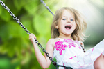 Сlipart Child on swing swing child girl tree   BillionPhotos