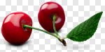 Сlipart Cherry Isolated Fruit Two Objects Red photo cut out BillionPhotos