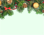 Сlipart Christmas border tree holiday navidad fir   BillionPhotos