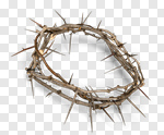 Сlipart Jesus Christ Crown Of Thorns Crown Easter Thorn photo cut out BillionPhotos